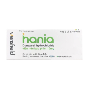 Hania 10mg Verisfield hỗ trợ điều trị sa sút trí tuệ 30 viên