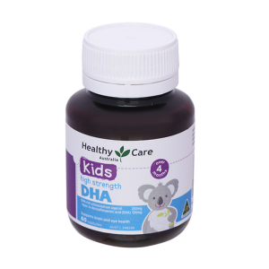 Healthy Care Kids High Strength DHA tốt cho não bộ 60 viên