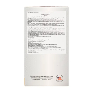 Healthy Choice Brain Nature Gift tăng cường tuần hoàn não 60 viên