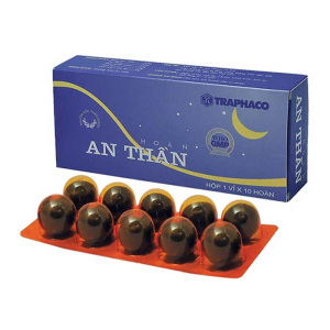 Hoàn An Thần Traphaco điều trị mất ngủ 10 viên