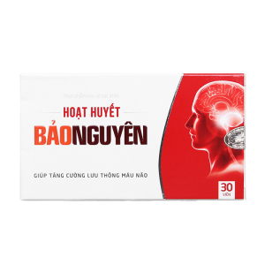 Hoạt Huyết Bảo Nguyên giúp tăng cường lưu thông máu não 30 viên