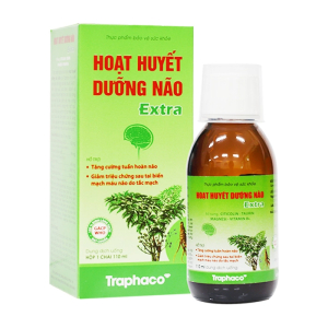 Hoạt Huyết Dưỡng Não Extra Traphaco hỗ trợ tuần hoàn não 110ml