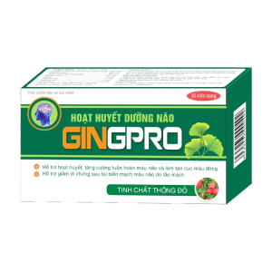 Hoạt Huyết Dưỡng Não Ginpro Syntech hỗ trợ hoạt huyết, tuần hoàn máu não 30 viên