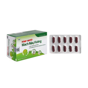 Hoạt Huyết Mạch Não Vương hỗ trợ cải thiện hoạt động của não 50 viên