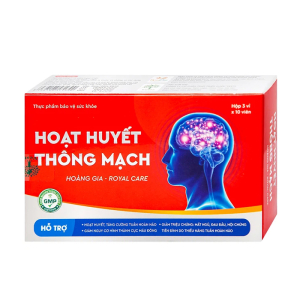 Hoạt Huyết Thông Mạch Hoàng Gia Royal Care tăng cường tuần hoàn não 30 viên