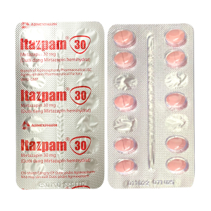 Itazpam 30 Agimexpharm điều trị các đợt trầm cảm 30 viên