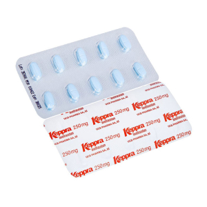 Keppra 250mg GSK điều trị các cơn động kinh cục bộ 30 viên