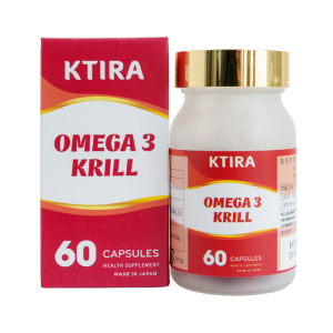 Ktira omega 3 Krill gúp bổ não 60 viên