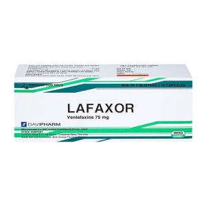 Lafaxor 75mg DaviPharm chống trầm cảm, lo âu 30 viên