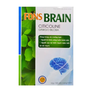 Lafon Fons Brain tăng cường tuần hoàn máu 100 viên