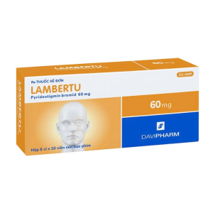Lambertu 60mg DaviPharm điều trị bệnh nhược cơ 60 viên