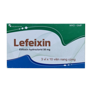 Lefeixin 50mg Medisun điều trị lo âu, căng thẳng 30 viên