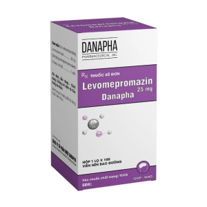 Levomepromazin 25mg Danapha điều trị các bệnh lý tâm thần 100 viên