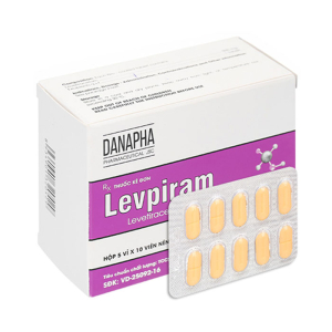 Levpiram 500mg Danapha điều trị động kinh khởi phát cục bộ 