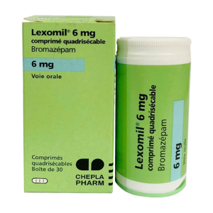 Lexomil 6mg điều trị chứng mất ngủ, lo âu 30 viên