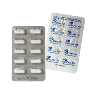 Ligican 150 DHG Pharma điều trị đau thần kinh ngoại vi 30 viên