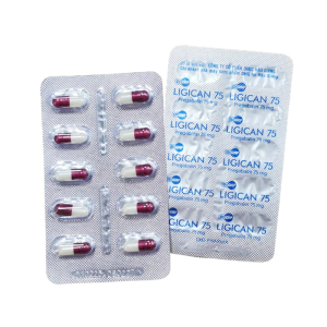 Ligican 75 DHG Pharma điều trị đau thần kinh ngoại vi 30 viên