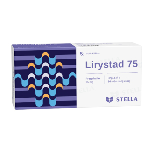 Lirystad 75 Stella điều trị đau thần kinh 28 viên