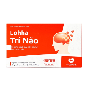 Lohha Trí Não Thái Minh điều trị và phòng ngừa các bệnh suy giảm trí tuệ 30 viên