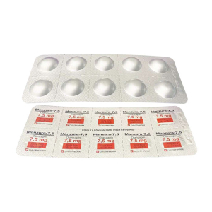 Manzura 7.5 DaviPharm điều trị tâm thần phân liệt 100 viên