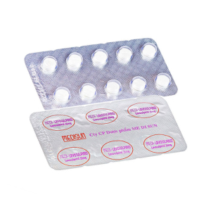 Medi-Levosulpirid 25mg Medisun điều trị tâm thần phân liệt 30 viên