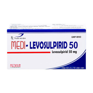 Medi-Levosulpirid 50 Medisun điều trị tâm thần phân liệt 30 viên