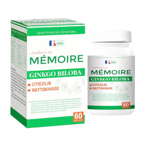 Memoire Ginkgo Biloba B-Pharma hỗ trợ tuần hoàn máu não 60 viên