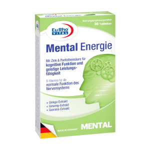 Mental Energie EuRho Vital hỗ trợ tuần hoàn não 30 viên 
