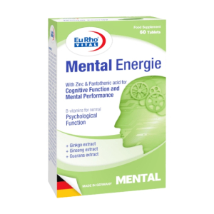Mental Energie EuRho Vital hỗ trợ tuần hoàn não 60 viên