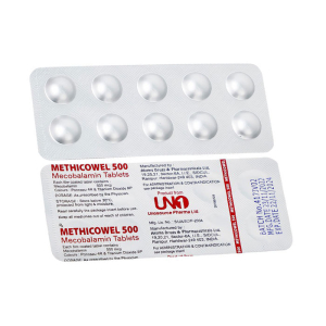 Methicowel 500 Akums điều trị các bệnh lý thần kinh ngoại biên, thiếu máu hồng cầu to 100 viên