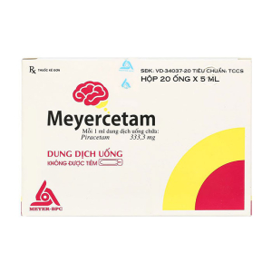 Meyercetam Meyer-BPC điều trị giật rung cơ 20 ống x 5ml