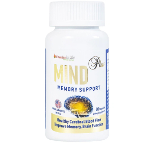 Mind Plus Vitamins For Life tăng cường tuần hoàn não, cải thiện trí nhớ 30 viên