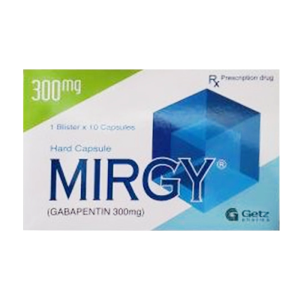 Mirgy 300mg Getz điều trị đau thần kinh, động kinh 10 viên