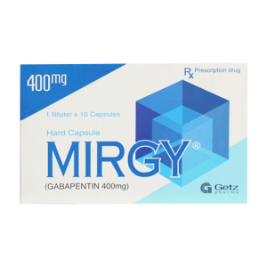 Mirgy 400mg Getz điều trị đau thần kinh, động kinh 10 viên