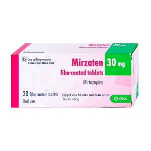 Mirzaten 30mg KRKA điều trị trầm cảm 30 viên