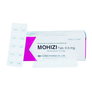 Mohizi 0.5mg Korea Pharma điều trị các bệnh lý thần kinh ngoại biên 100 viên