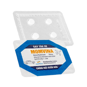 Momvina Hadiphar điều trị chứng buồn nôn, nôn, chóng mặt 100 viên