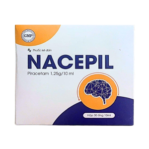 Nacepil 10ml HDPharma điều trị bệnh do tổn thương não 30 ống