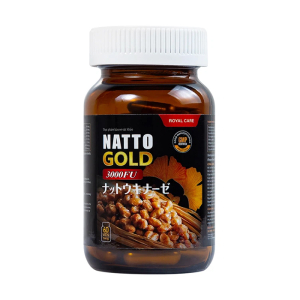 Natto Gold 3000FU Royal Care tăng cường tuần hoàn não 60 viên
