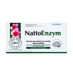 NattoEnzym DHG hỗ trợ hoạt huyết, tăng tuần hoàn máu 30 viên