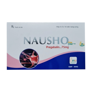 Nausho 75mg Phương Đông Pharma điều trị đau thần kinh 30 viên