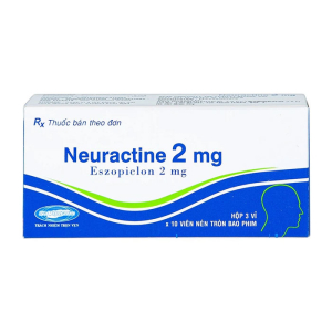 Neuractine 2mg SaVi điều trị chứng mất ngủ 30 viên