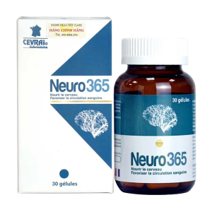 Neuro 365 Cevrai giúp tăng cường tuần hoàn não 30 viên