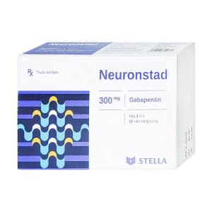 Neuronstad 300mg Stella điều trị hỗ trợ động kinh cục bộ 30 viên