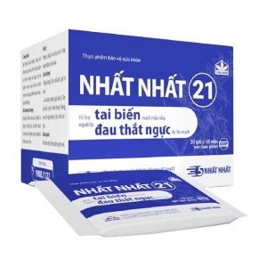 Nhất Nhất 21 hỗ trợ tai biến, đau thắt ngực 320 viên 