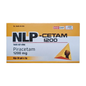NLP Cetam 1200mg Armephaco hỗ trợ điều trị giật rung cơ 30 gói