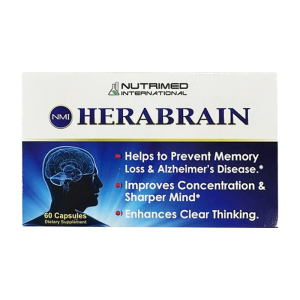 NMI Herabrain hỗ trợ hoạt huyết, dưỡng não 60 viên