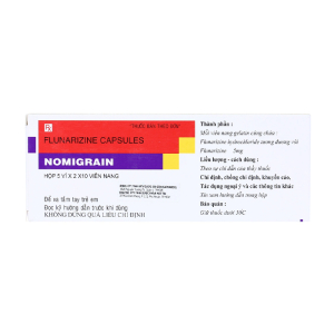 Nomigrain 5mg Torrent điều trị đau nửa đầu 100 viên
