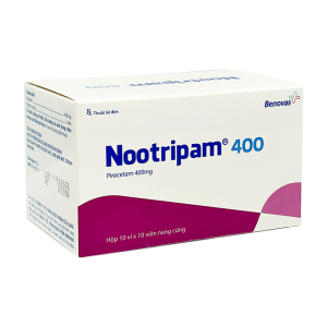 Nootripam 400 Pharimexco điều trị triệu chứng chóng mặt 100 viên