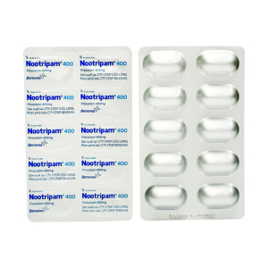 Nootripam 400 Pharimexco điều trị triệu chứng chóng mặt 100 viên